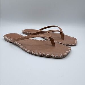 Steve Madden Marella Tan Flip Flops for Women